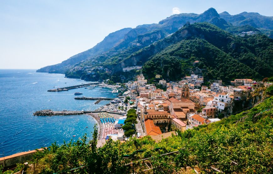 Naples, Sorrento and Positano Private Driving Tour