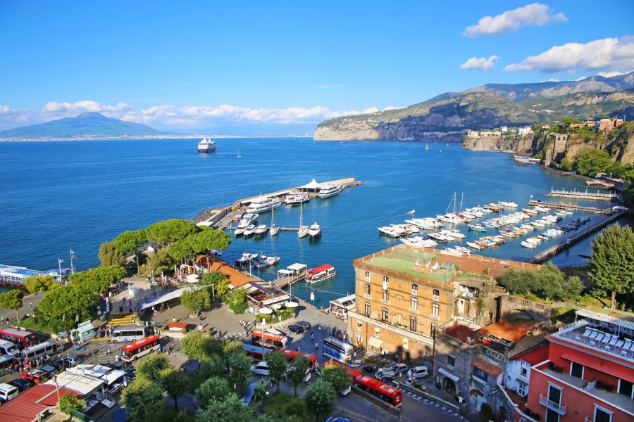 Sorrento and Vesuvius